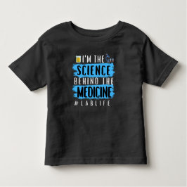 CAMISETA DE BEBÉ SOY LA CIENCIA DETRÁS DE LA MEDICINA #LABLIFE