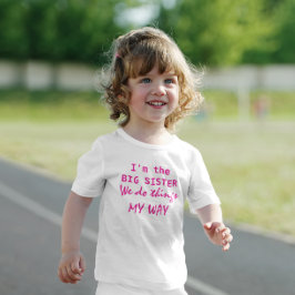 Camiseta De Bebé Soy la Gran Hermana