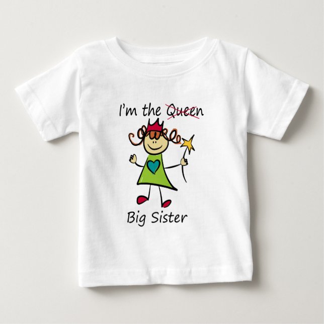 Camiseta De Bebé Soy la Gran Hermana (Anverso)