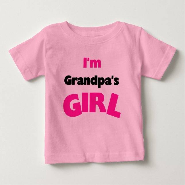 Camiseta De Bebé Soy la niña de papá (Anverso)