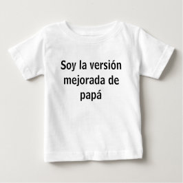 Camiseta De Bebé Soy la versión