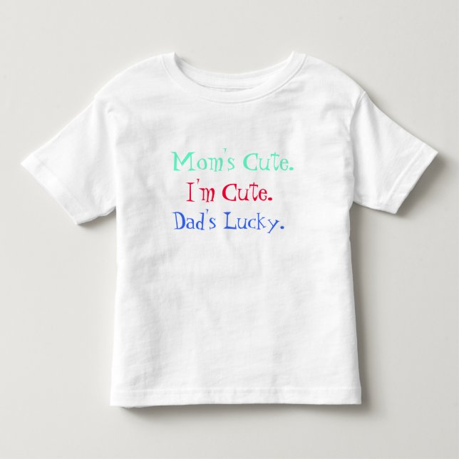 Camiseta De Bebé Soy lindo (Anverso)