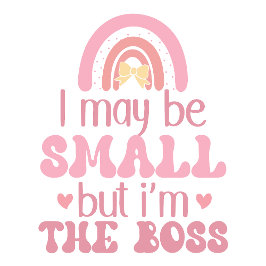 Camiseta De Bebé soy pequeño pero soy jefe