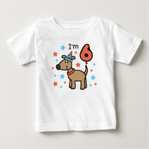 Camiseta De Bebé Soy seis perritos