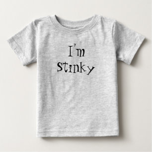 Camiseta De Bebé Soy Stinky