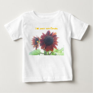 Camiseta De Bebé Soy su girasol