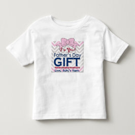 Camiseta De Bebé Soy su presente divertido del papá del regalo el |