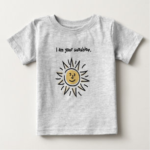 Camiseta De Bebé Soy su sol