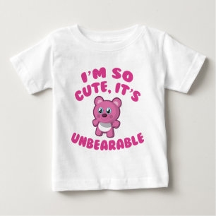 Camiseta De Bebé Soy tan amable, es insoportable