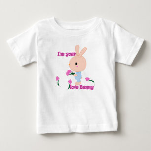 Camiseta De Bebé Soy tu conejo favorito