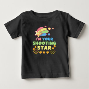 Camiseta De Bebé Soy tu estrella fugaz para niños