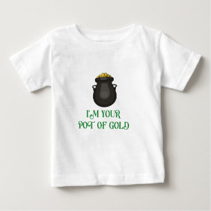 Camiseta De Bebé Soy tu olla de oro