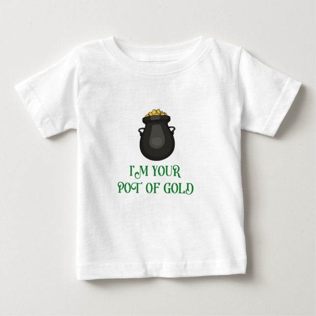 Camiseta De Bebé Soy tu olla de oro (Anverso)