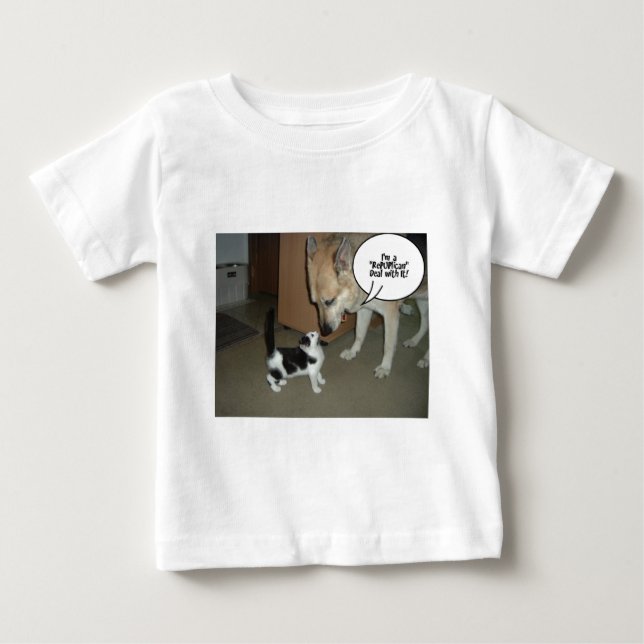 Camiseta De Bebé ¡Soy un acuerdo de RePUPlican con esto! (Anverso)