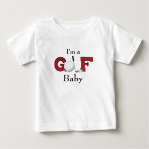 Camiseta De Bebé Soy un bebé del golf