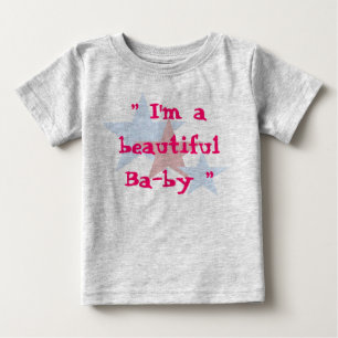 Camiseta De Bebé Soy un bebé hermoso