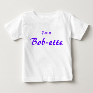Camiseta De Bebé Soy un Bob-ette