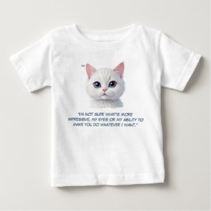 Camiseta De Bebé "Soy un gatito, hago lo que quiero" ™