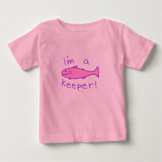 Camiseta De Bebé Soy un guardián (rosa)