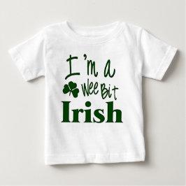 Camiseta De Bebé Soy un irlandés de Wee Bit - St. Patricks Day
