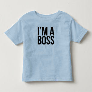 Camiseta De Bebé Soy Un Jefe - Pequeño Pero Todopoderoso Tee Pequeñ