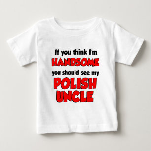 Camiseta De Bebé Soy un lindo tío polaco