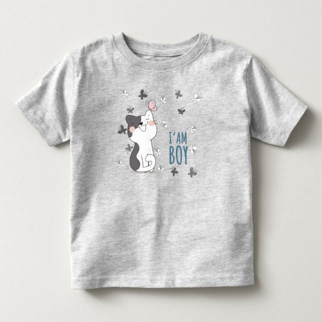 Camiseta De Bebé Soy Un Muchacho (Anverso)