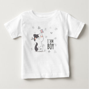 Camiseta De Bebé Soy un niño