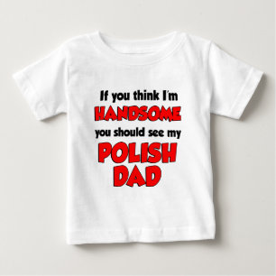 Camiseta De Bebé Soy un padre polaco guapo