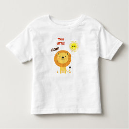 Camiseta De Bebé Soy un pequeño León
