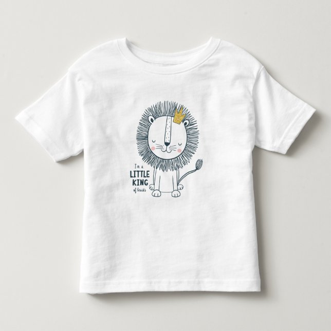 Camiseta De Bebé Soy un pequeño rey (Anverso)