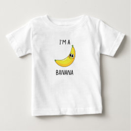 Camiseta De Bebé Soy un plátano