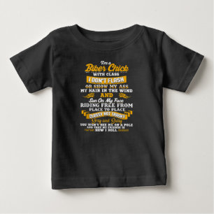 Camiseta De Bebé Soy un regalo para motociclistas