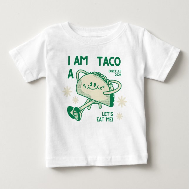 Camiseta De Bebé Soy un taco (Anverso)