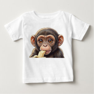 Camiseta De Bebé ¡Soy un travieso chimpancé pequeño!