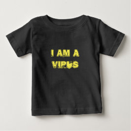Camiseta De Bebé Soy un virus