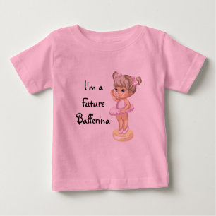 Camiseta De Bebé Soy una Ballerina Futura