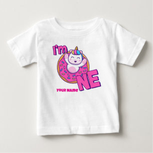 Camiseta De Bebé Soy una dona de Unicornio