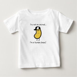 Camiseta De Bebé ¡Soy una haba humana!