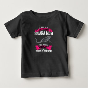Camiseta De Bebé Soy una increíble madre de Iguana
