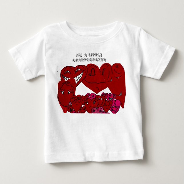 CAMISETA DE BEBÉ SOY UNA PEQUEÑA CABALLERA (Anverso)