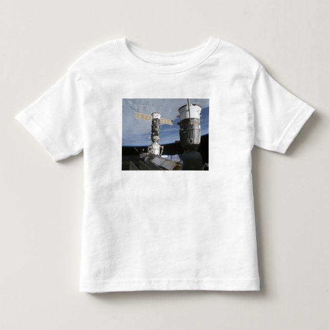 Camiseta De Bebé Soyuz ruso y las naves espaciales Progress (Anverso)