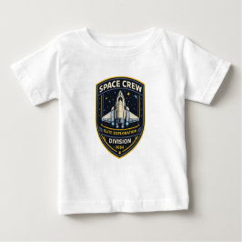 Camiseta De Bebé Space Crew Exploration Division Baby T-Shirt
