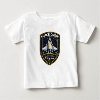 Camiseta De Bebé Space Crew Exploration Division Baby T-Shirt