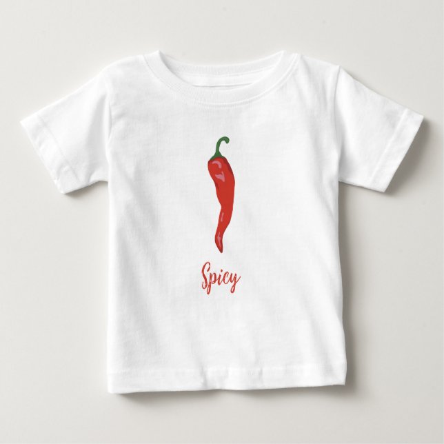 Camiseta De Bebé Spicy (Anverso)
