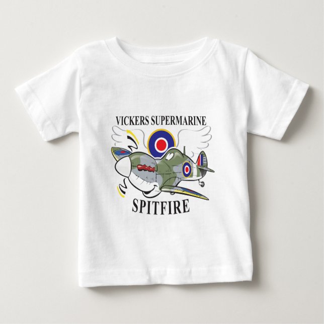 Camiseta De Bebé spitfire (Anverso)