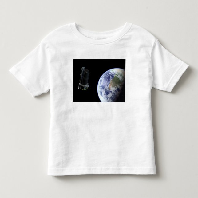 Camiseta De Bebé Spitzer saliendo de la Tierra poco después del lan (Anverso)