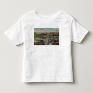 Camiseta De Bebé Spokane, WA - realización ferroviaria pacífica d