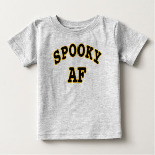 CAMISETA DE BEBÉ SPOOKY AF- HALLOWEEN UGLY