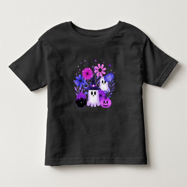 Camiseta De Bebé Spooky Midnight Garden (Anverso)